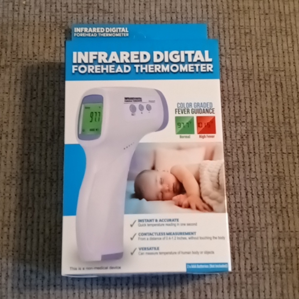 NWT, Infrared Digital Forehead Thermometer